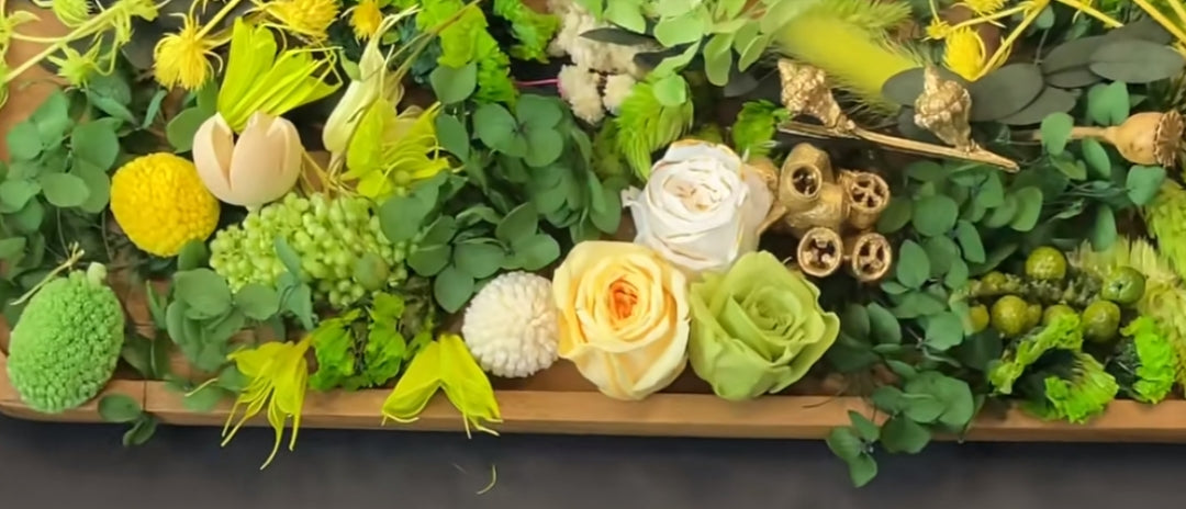 Crystal & Preserved Flowers: More Than Art, It's Positive Energy