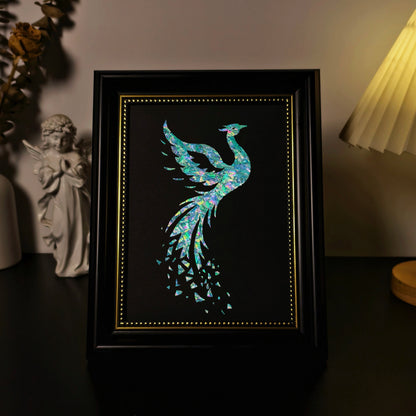 Dream Collection Handmade Botanical Mother-of-Pearl Botanical Frame