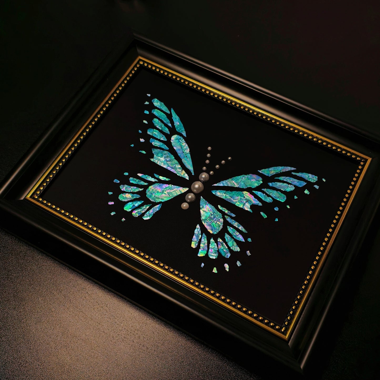 Dream Collection Handmade Botanical Mother-of-Pearl Botanical Frame