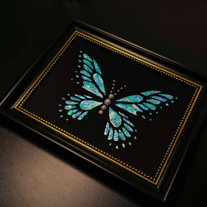 Dream Collection Handmade Botanical Mother-of-Pearl Botanical Frame