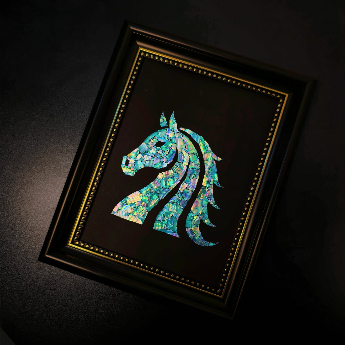 Dream Collection Handmade Botanical Mother-of-Pearl Botanical Frame