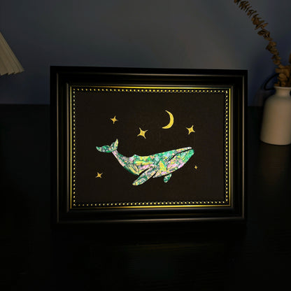 Dream Collection Handmade Botanical Mother-of-Pearl Botanical Frame