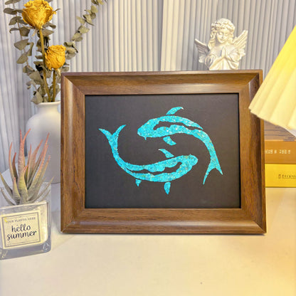 Seevive Jellyfish Celestial Mother-of-Pearl Inlay Art