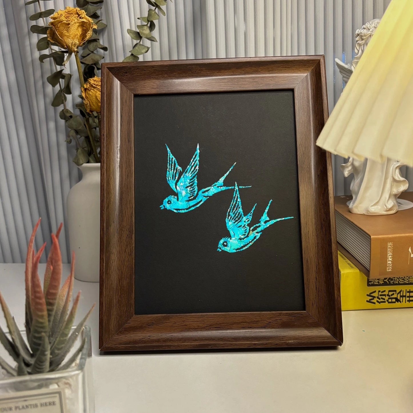 Seevive Jellyfish Celestial Mother-of-Pearl Inlay Art