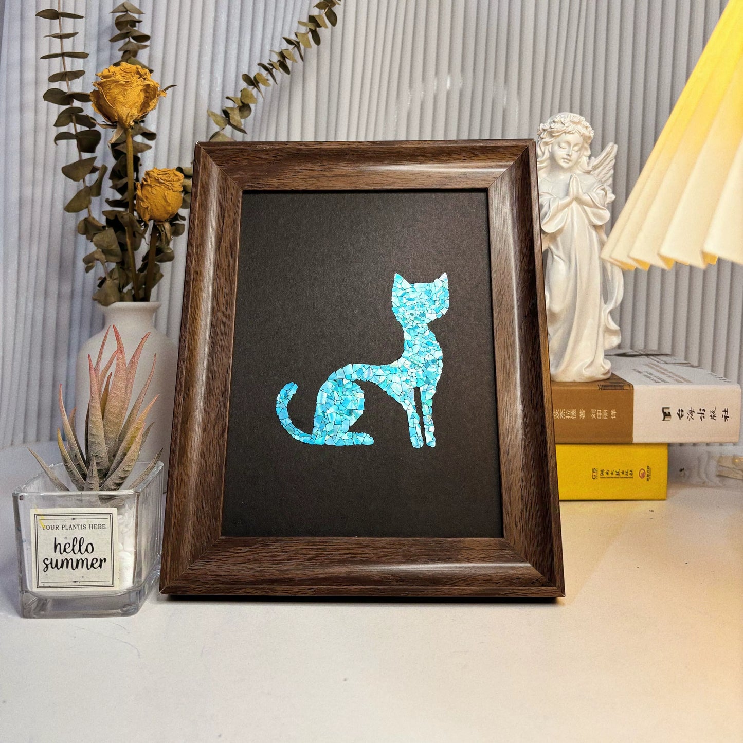 Seevive Jellyfish Celestial Mother-of-Pearl Inlay Art