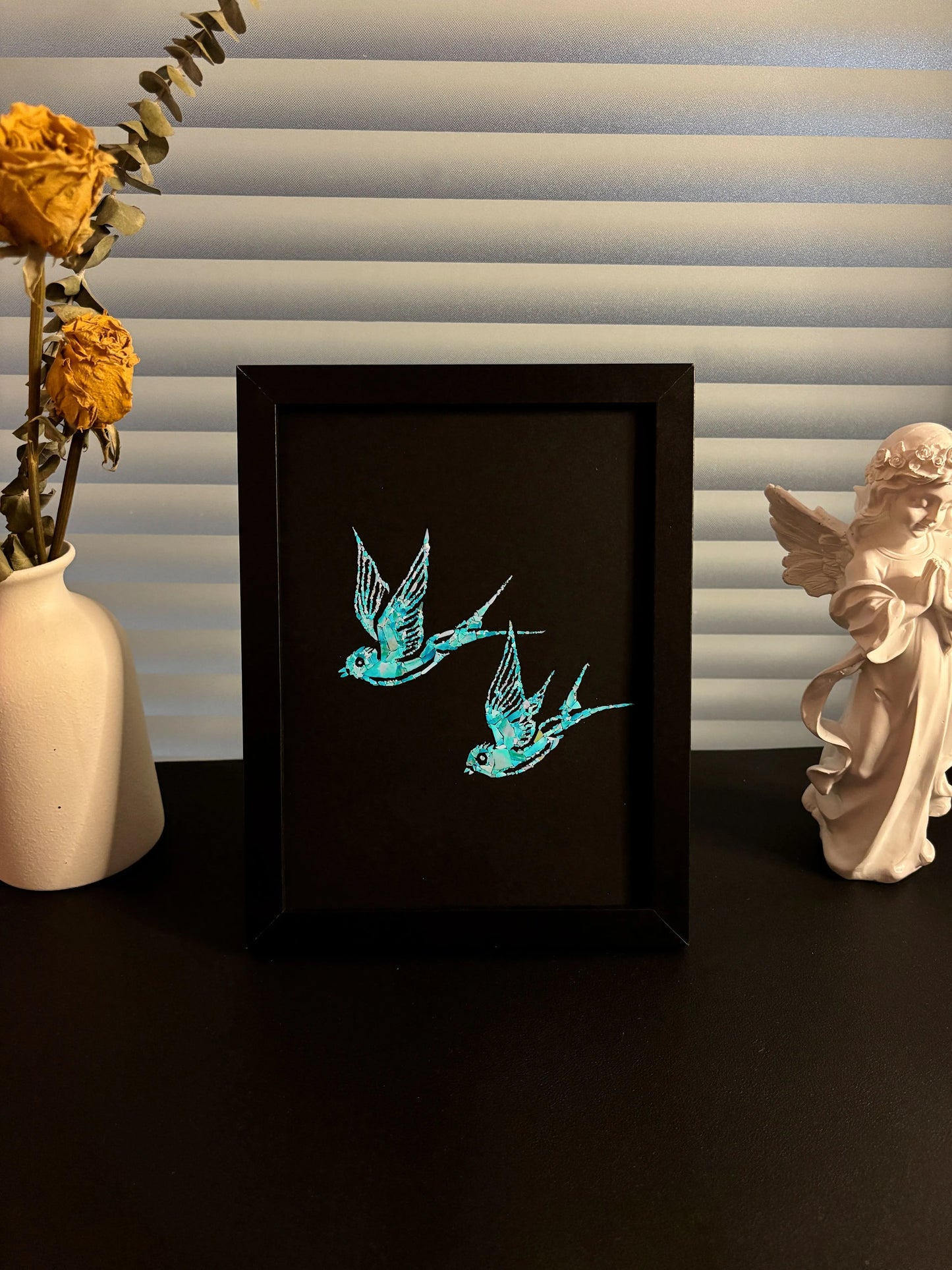 Seevive Jellyfish Celestial Mother-of-Pearl Inlay Art