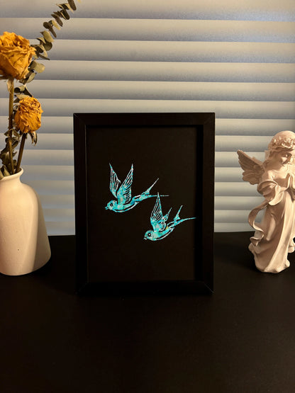 Seevive Jellyfish Celestial Mother-of-Pearl Inlay Art