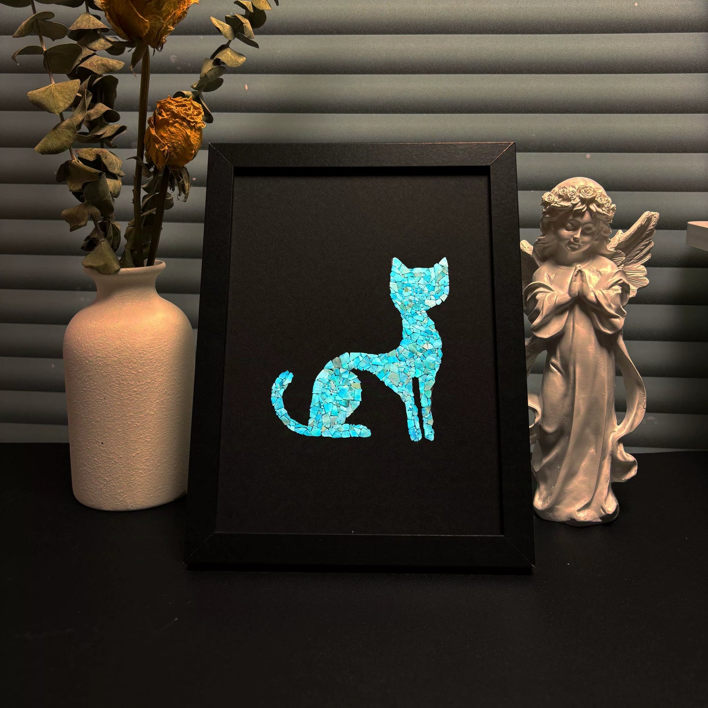 Seevive Jellyfish Celestial Mother-of-Pearl Inlay Art