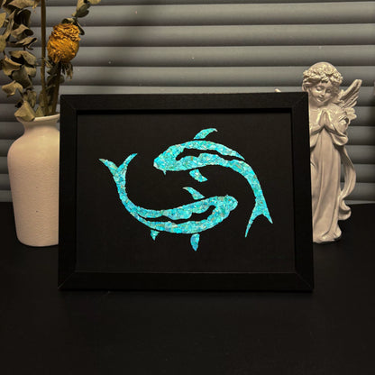 Seevive Jellyfish Celestial Mother-of-Pearl Inlay Art