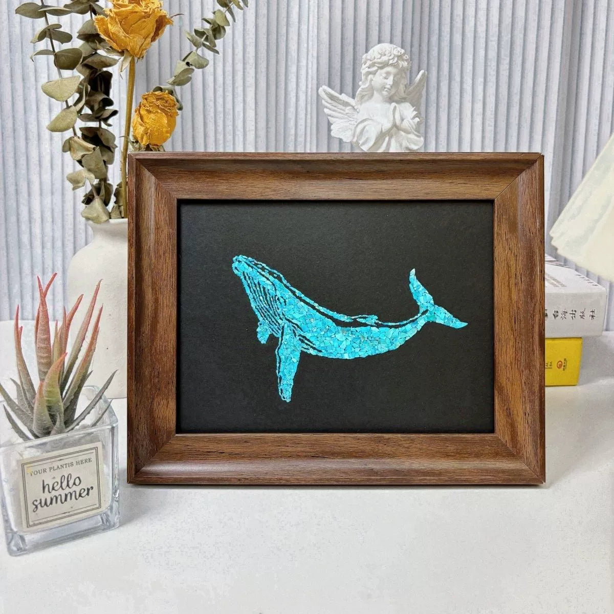 Seevive Jellyfish Celestial Mother-of-Pearl Inlay Art