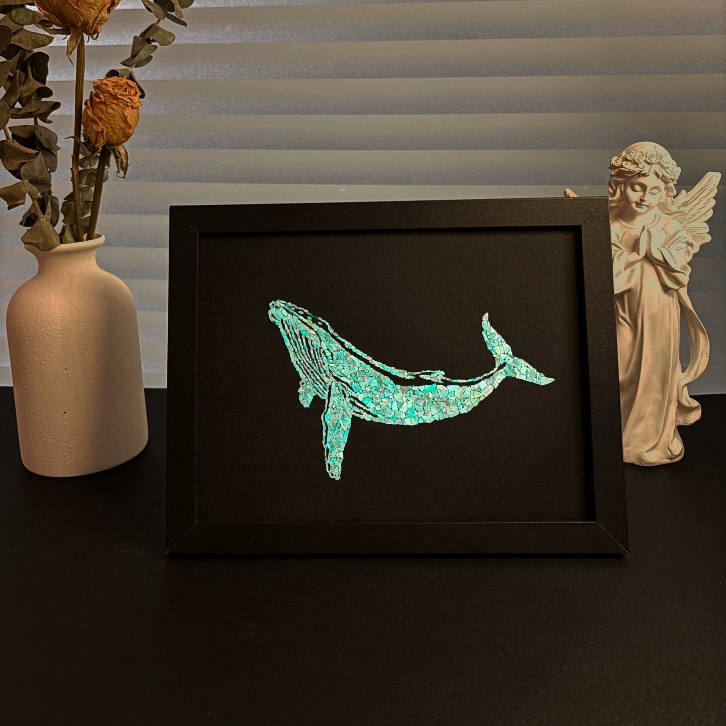 Seevive Jellyfish Celestial Mother-of-Pearl Inlay Art