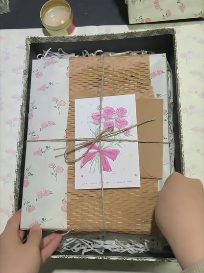 SeeVive Crystal Preserved Flower Shadow Box - Handmade Eternal Floral Art with Healing Energy